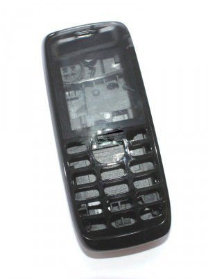 Корпус Nokia 112 Asha black high copy полный комплект