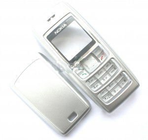 Корпус Nokia 1600 silver high copy полный комплект+кнопки