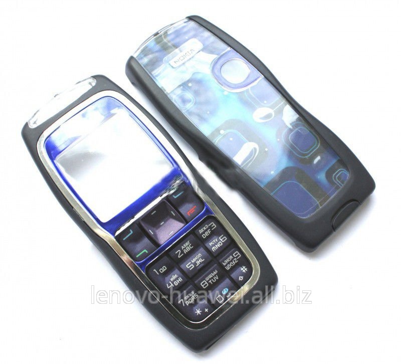 Корпус Nokia 3220 black,blue high copy полный комплект+кнопки