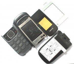 Корпус Nokia 3710f black high copy полный комплект+кнопки