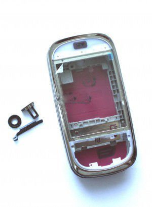 Корпус Nokia 7230, pink high copy полный комплект