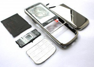 Корпус Nokia 6700 Classic silver high copy полный комплект