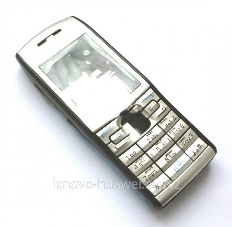 Корпус Nokia E50 silver high copy полный комплект+кнопки