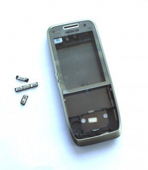 Корпус Nokia E52 silver high copy полный комплект