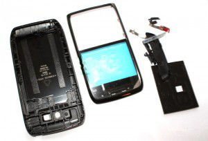 Корпус Nokia E71 black high copy полный комплект+кнопки