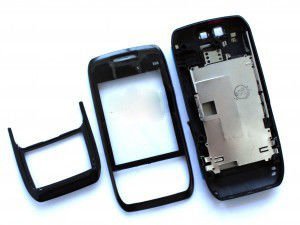 Корпус Nokia E66 black high copy полный комплект+кнопки