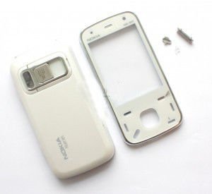 Корпус Nokia N86 white high copy полный комплект