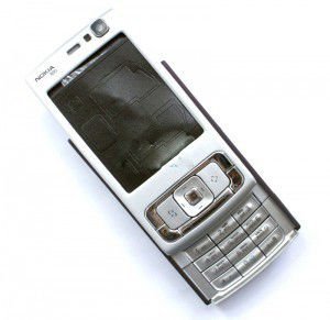Корпус Nokia N95 silver high copy полный комплект