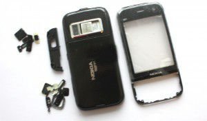 Корпус Nokia N85 black high copy полный комплект