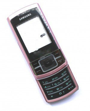 Корпус Samsung C3050 pink high copy полный комплект