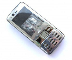 Корпус Nokia N82 silver high copy полный комплект