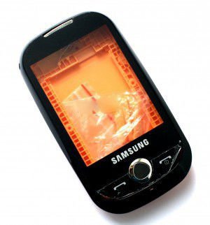 Корпус Samsung S3650 orange high copy