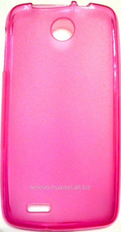 Силиконовый чехол-бампер  для Lenovo A630Т Розовый