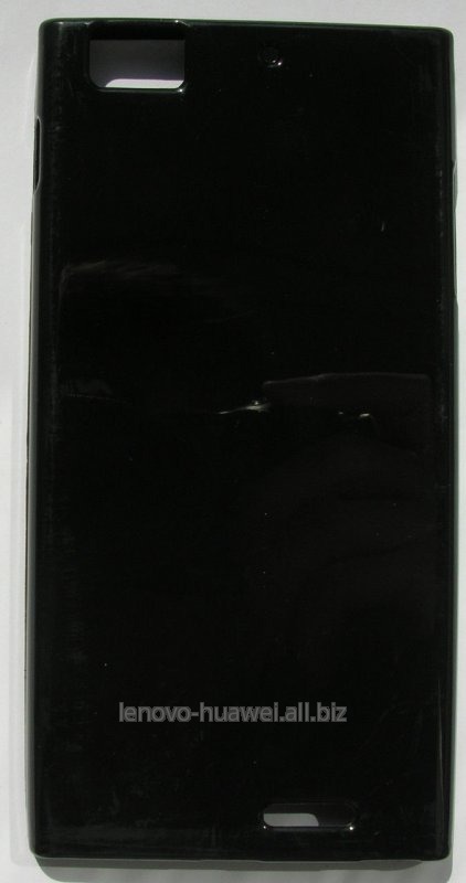 Силиконовый чехол-накладка (Black) для Lenovo K900