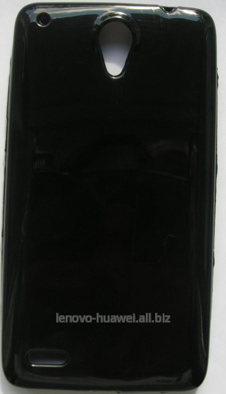 Силиконовый чехол-накладка (Black) для Lenovo S890