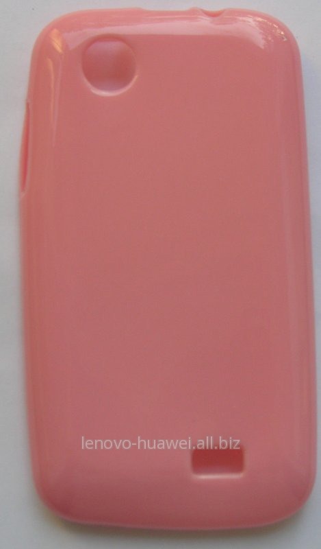 Силиконовый чехол-накладка (Pink) для Lenovo А369
