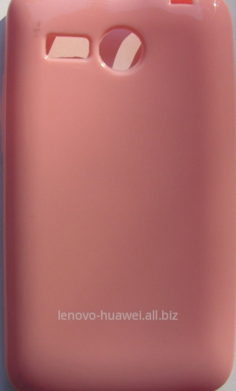 Силиконовый чехол-накладка (Pink) для Lenovo A316