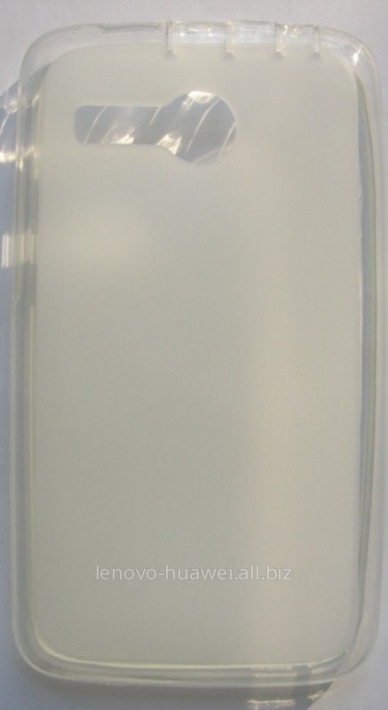 Силиконовый чехол-накладка (White) для Lenovo A316
