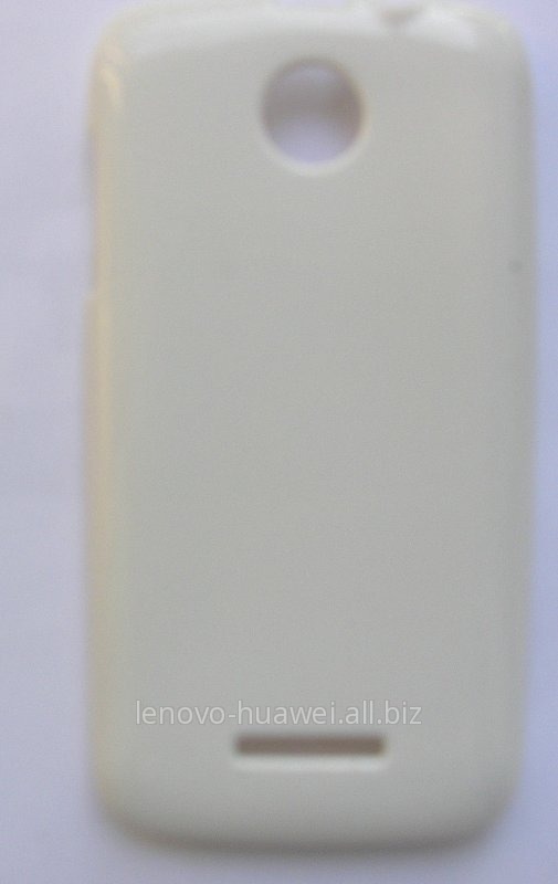Силиконовый чехол-накладка (White) для Lenovo A390