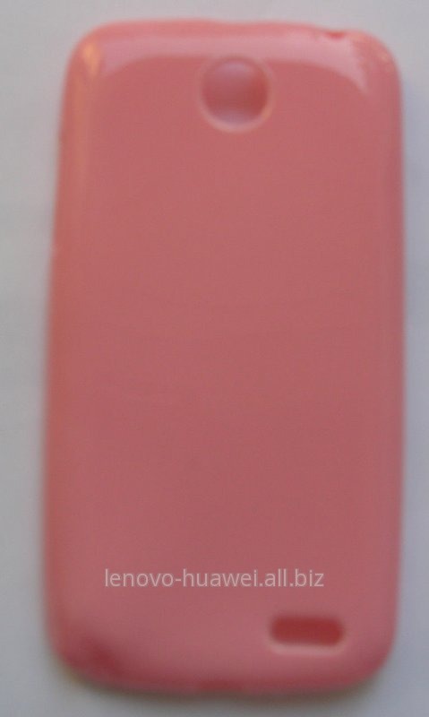 Силиконовый чехол-накладка (Pink) для Lenovo A516