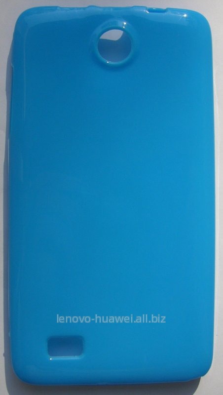 Силиконовый чехол-накладка (Blue) для Lenovo A766