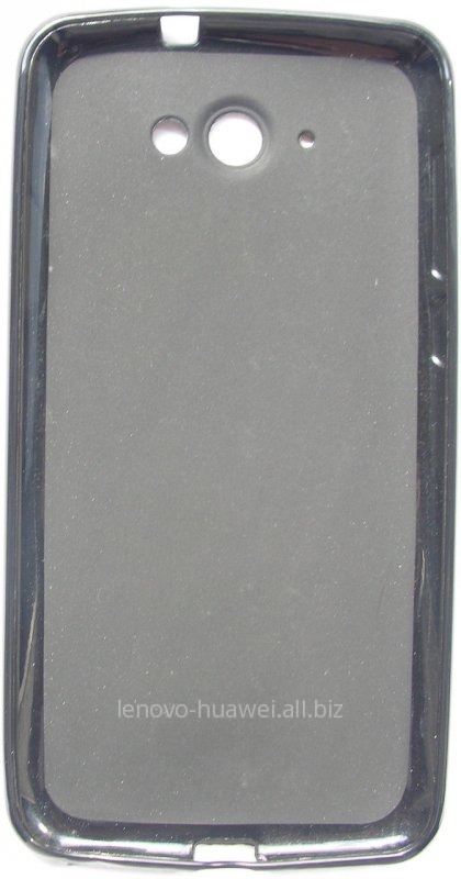 Силиконовый чехол-накладка (Black) для Lenovo S930