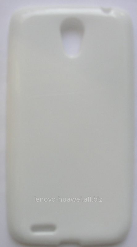 Силиконовый чехол-накладка (White) для Lenovo S650