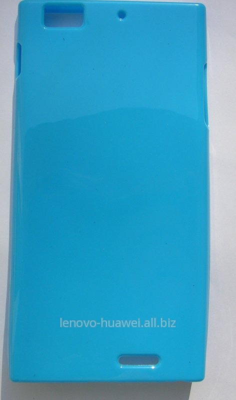 Силиконовый чехол-накладка (Blue) для Lenovo K900