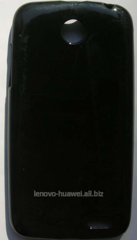 Силиконовый чехол-накладка (Black) для Lenovo A516