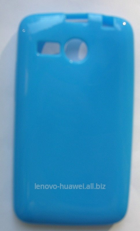 Силиконовый чехол-накладка (Blue) для Lenovo A316