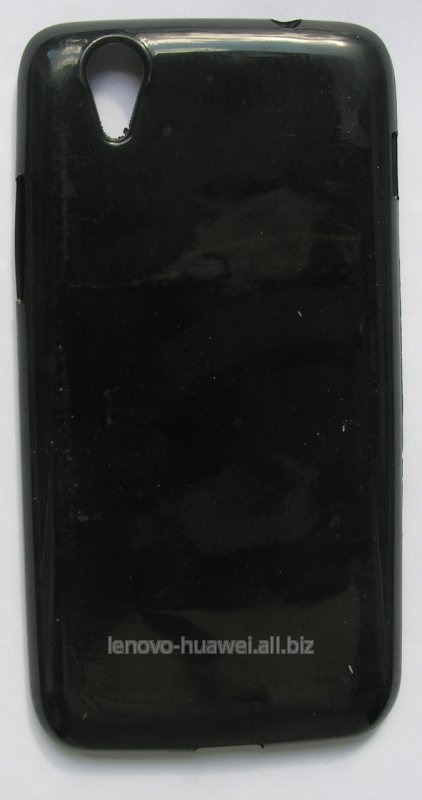 Силиконовый чехол-накладка (Black) для Lenovo S960