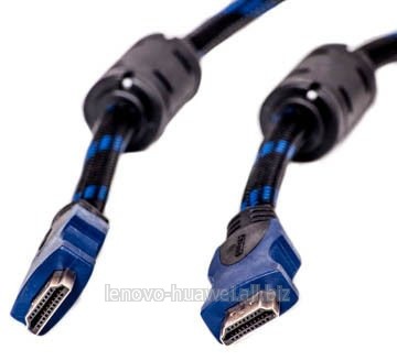 Видeo кабель PowerPlant HDMI - HDMI, 15m, позолоченные коннекторы, 1.4V, Nylon, Double ferrites KD00AS1206