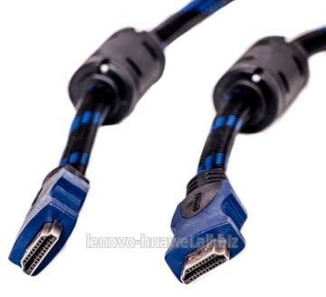 Видeo кабель PowerPlant HDMI - HDMI, 25m, позолоченные коннекторы, 1.4V, Nylon, Double ferrites KD00AS1208