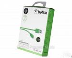 Кабель Belkin Lightning 1.2m для iPhone 5, iPad, iPod Зеленый