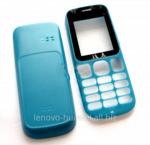 Корпус Nokia 101 Asha blue high copy передняя+задняя панель