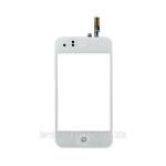 Apple iPhone 3GS Сенсорное стекло белое качество хорошая копия