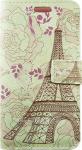 Чехол-книжка для Huawei G520 "Eiffel rose"