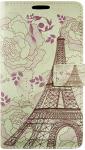 Чехол-книжка  для Huawei P6 "Eiffel rose"