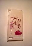 Чехол-накладка "May As Well" для Huawei P6