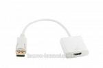 Кабель-переходник PowerPlant DisplayPort - HDMI, 0.15m KD00AS1236