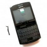 Корпус Nokia 205 Asha black high copy полный комплект