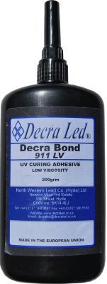 Ультрафиолетовый клей Decra Bond 911 LV