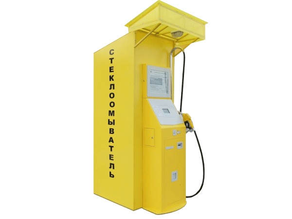 Автомат омывающей жидкости ТОПАЗ  с баком, кожухом и козырьком