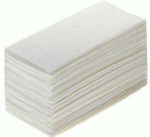 Бумажные полотенца для диспенсеров V и Z сложен