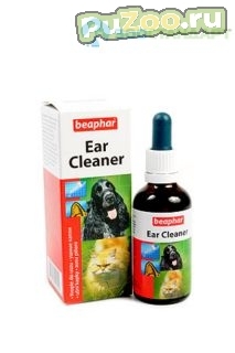 Beaphar ear cleaner - лосьон беафар для ухода за ушами для собак и кошек