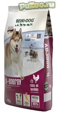 Bewi dog High Energy - сухой корм для собак с высокой активностью Беви дог хай энерджи