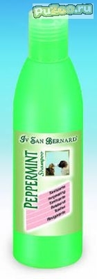 Iv san bernard peppermint shampoo - шампунь антипаразитарный с перечной мятой ив сан бернард для собак и кошек