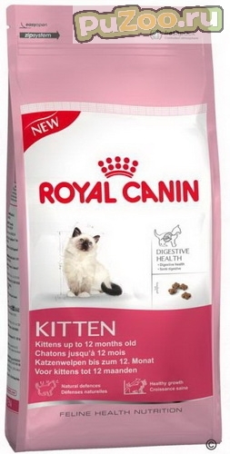 Royal canin kitten - сухой корм для котят до 12 месяцев роял канин киттен