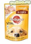 Pedigree - консервы с курицей педигри для взрослых собак всех пород / пауч