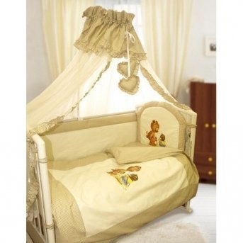 Комплект в кроватку, Панно-Mini, 7 предметов, Kids Comfort